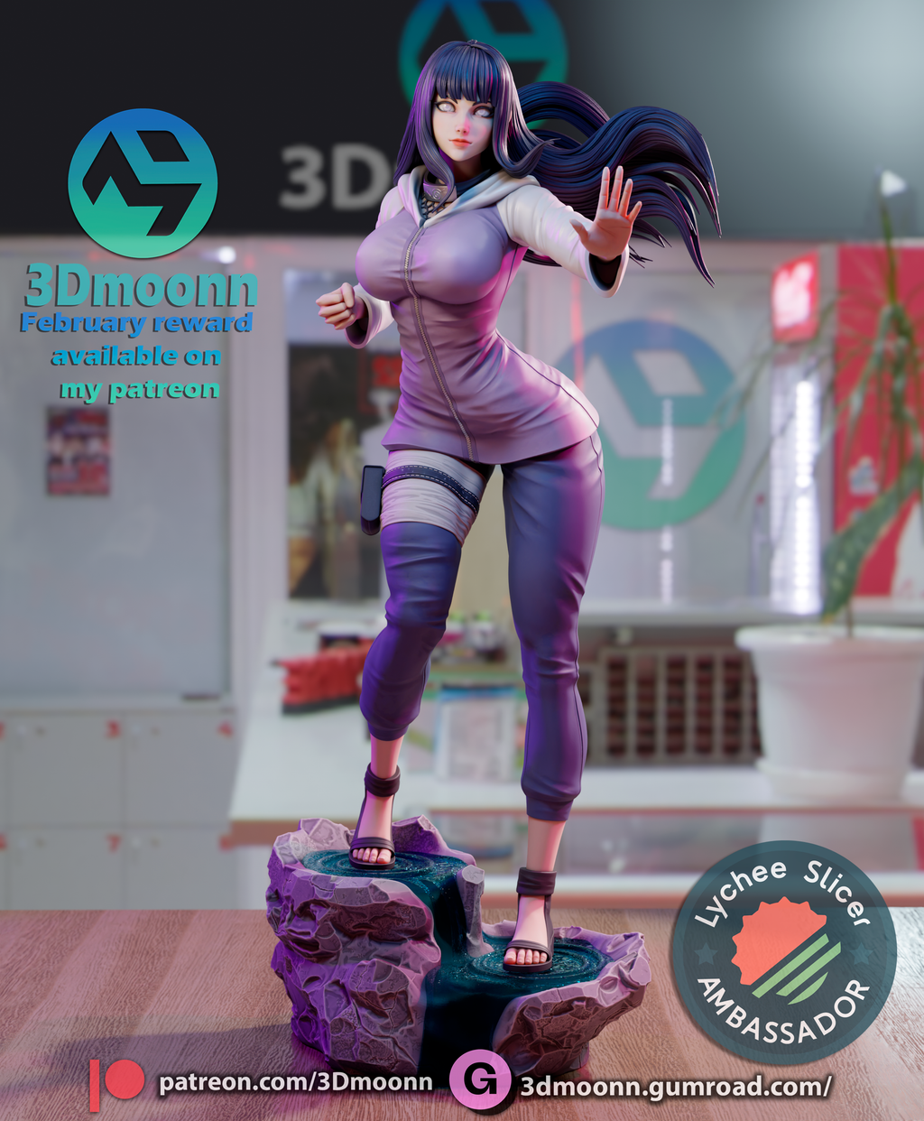 The Ninja Heiress Statue