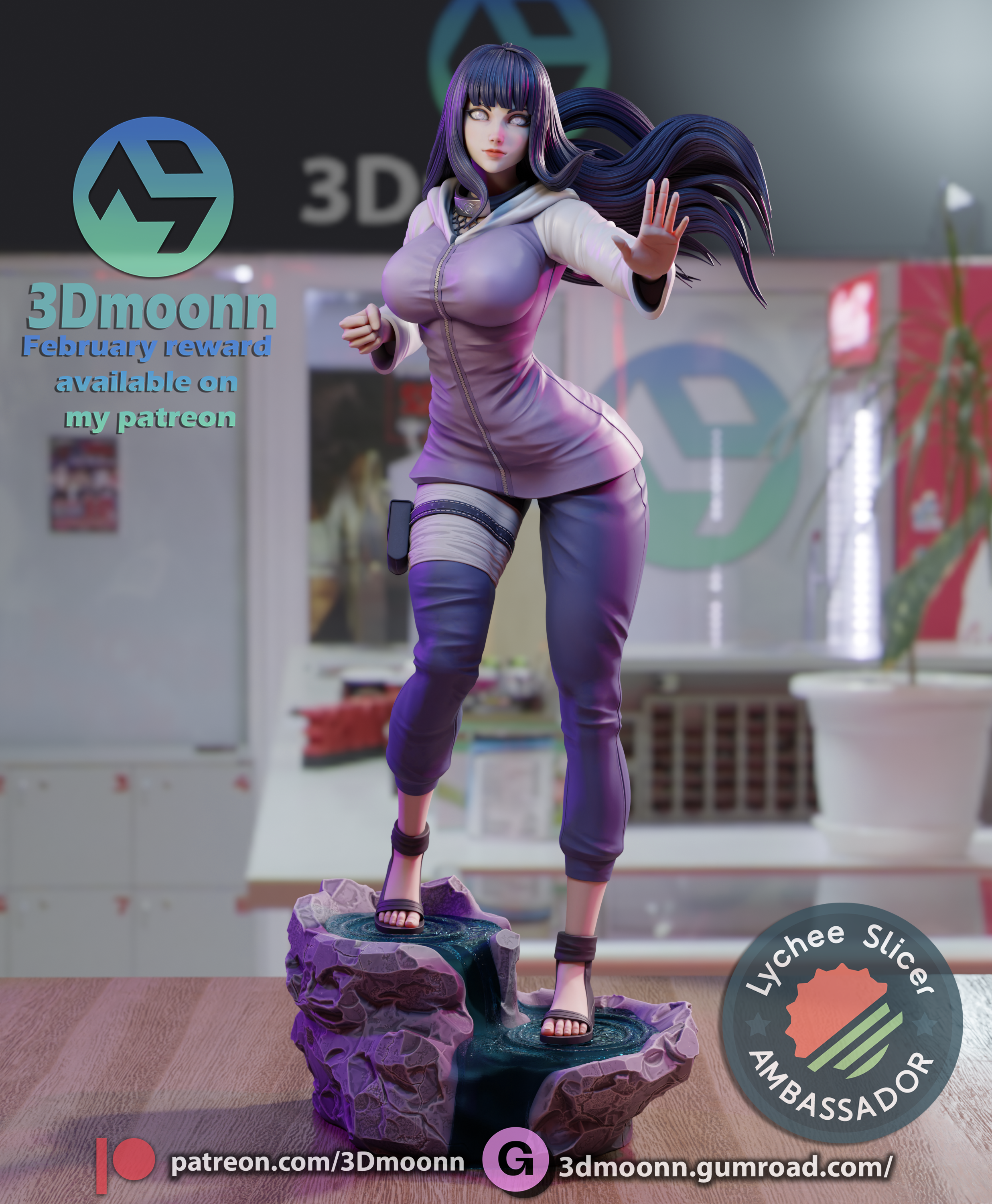 The Ninja Heiress Statue