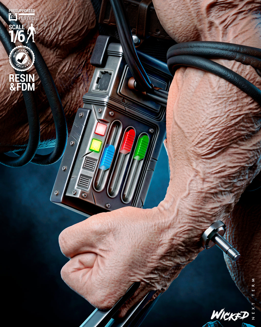 Adamantium Subject X Statue