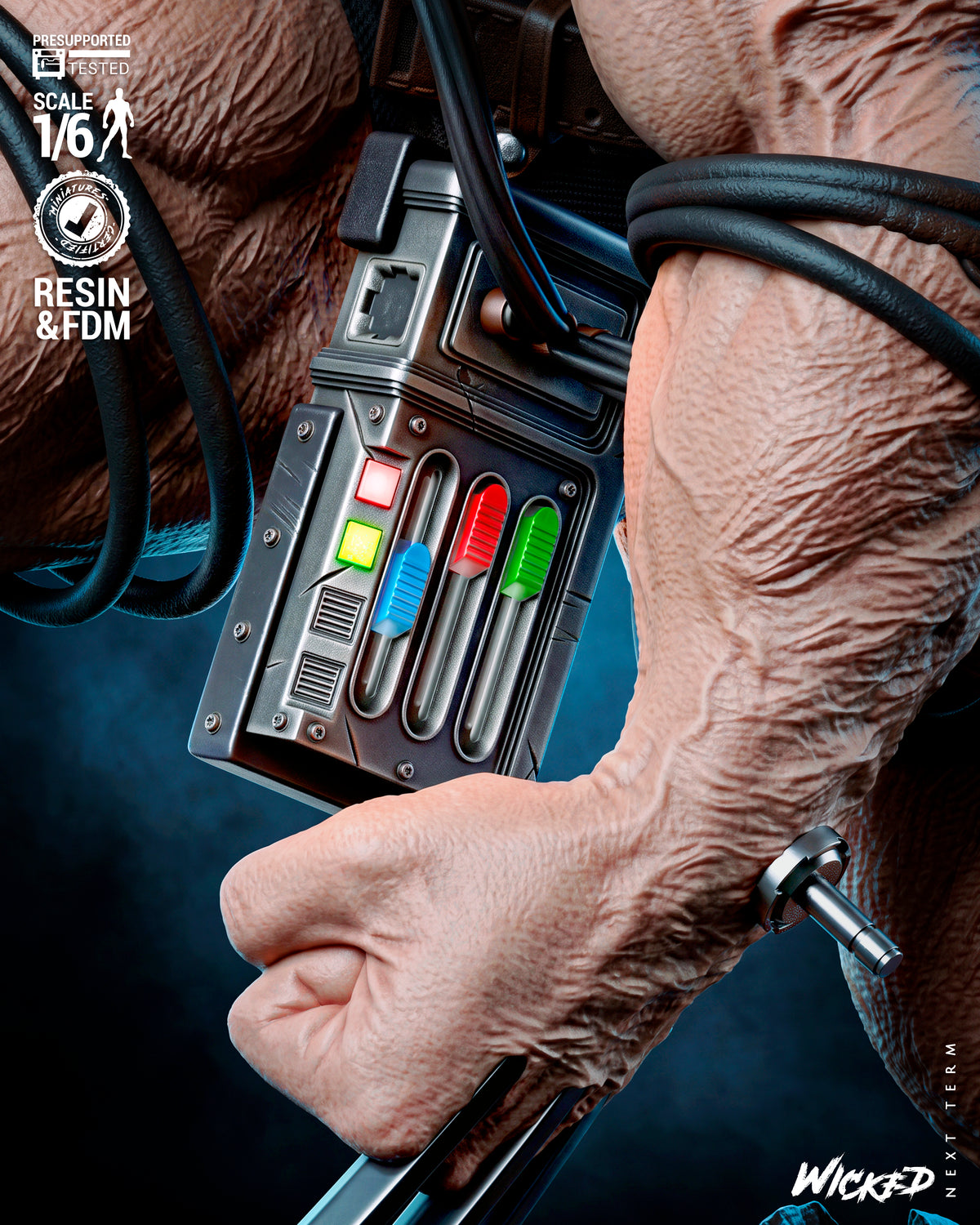 Adamantium Subject X Statue