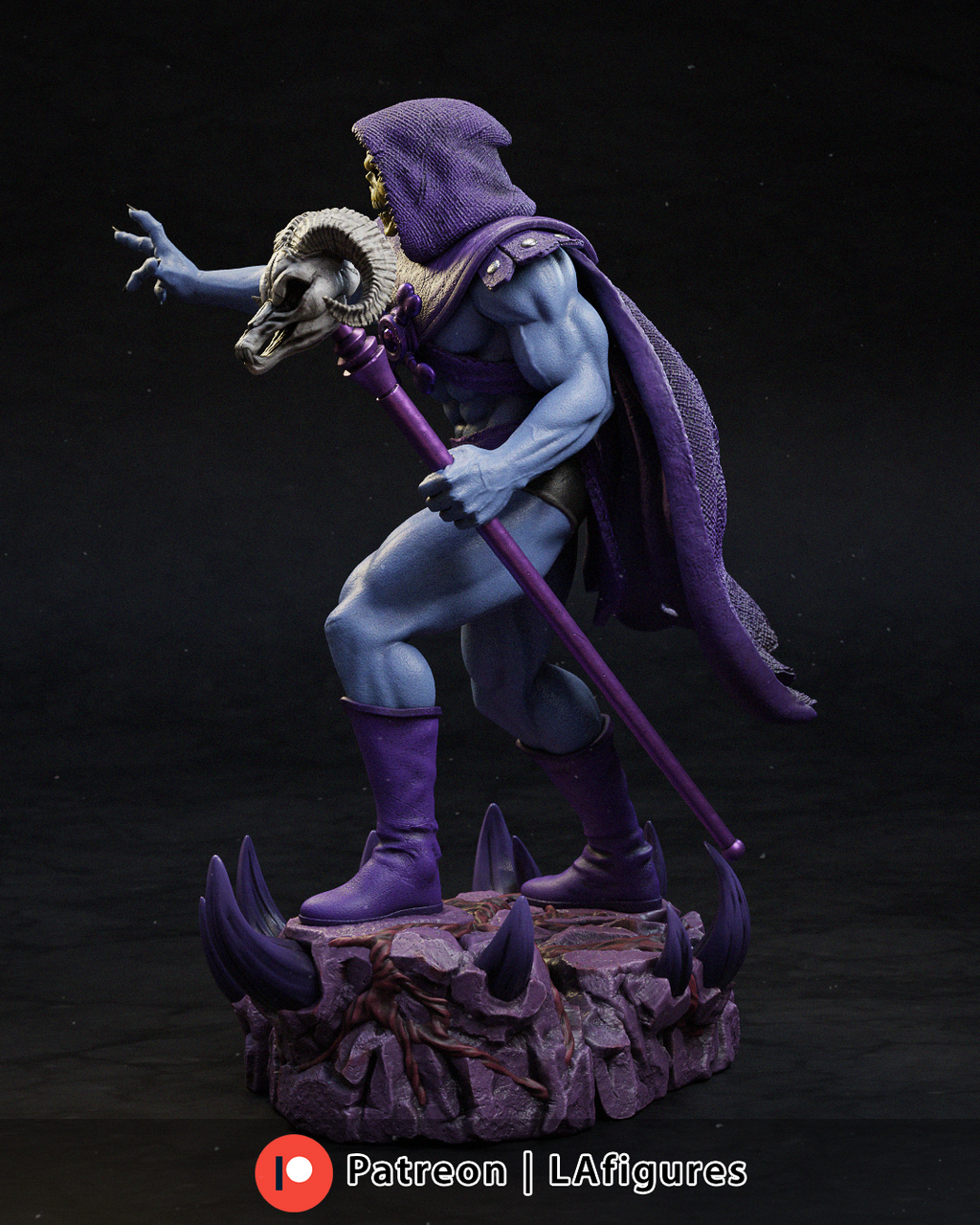 Skeletor Statue