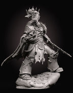 Chaos Warmaster Statue