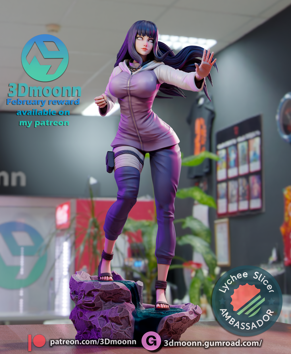 The Ninja Heiress Statue