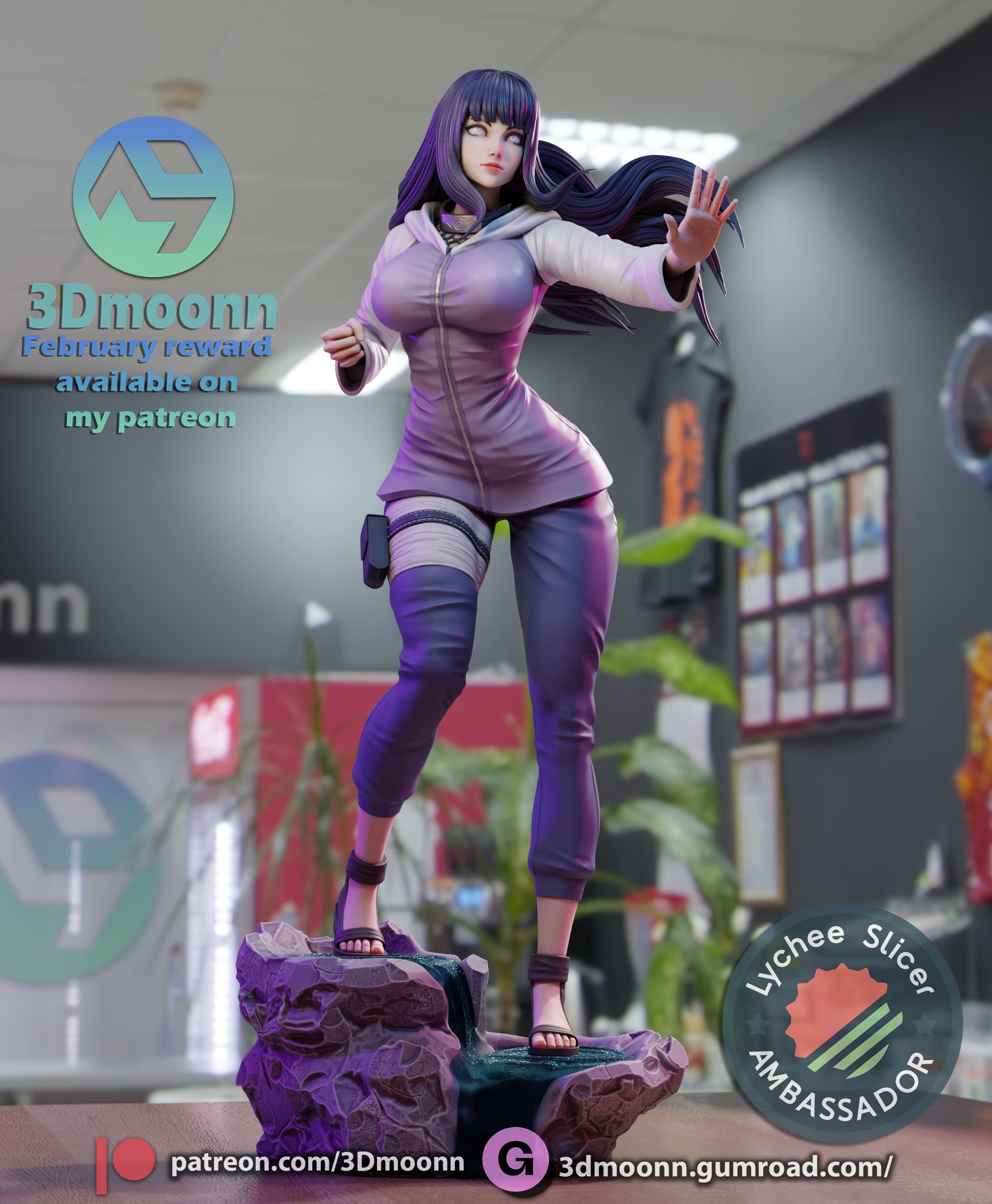 The Ninja Heiress Statue