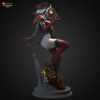 The Scarlet Inquisitor Statue
