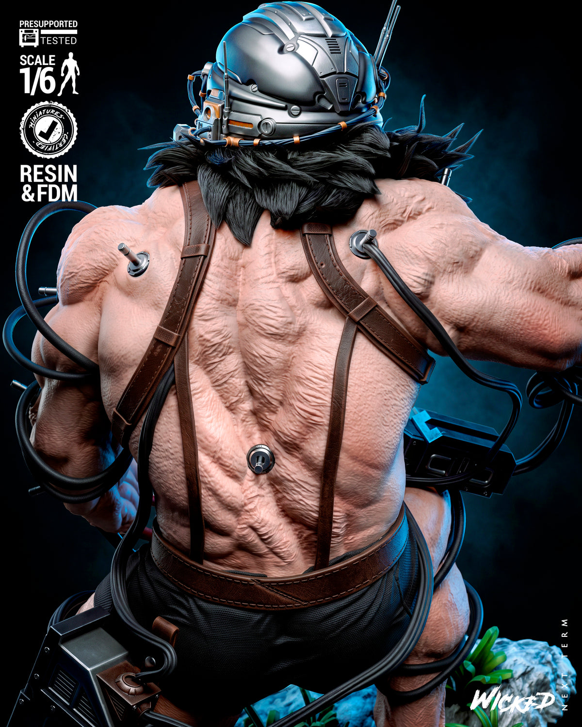 Adamantium Subject X Statue