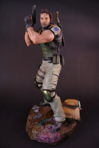 Chris Redfield Statue
