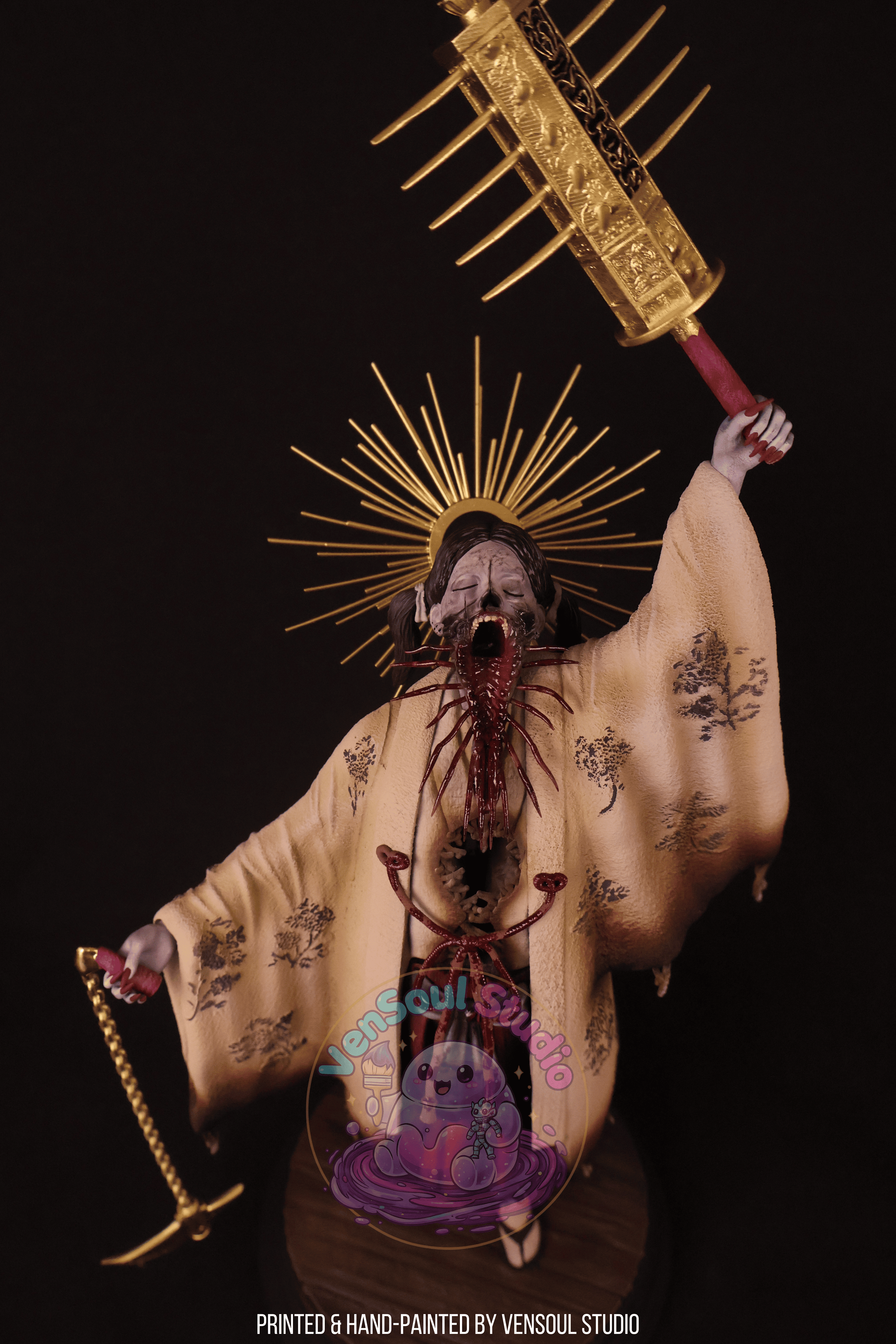 Ritual Shrine Priestess Figure