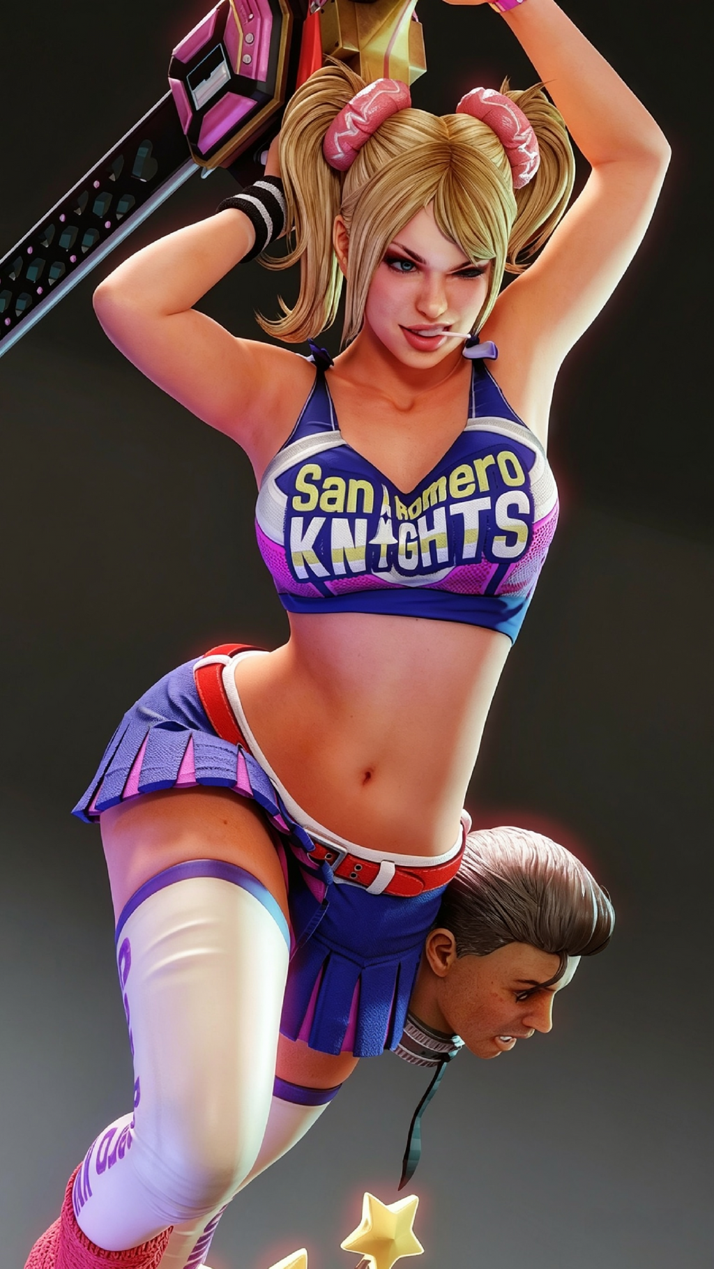 Sugarblade Cheerleader Statue