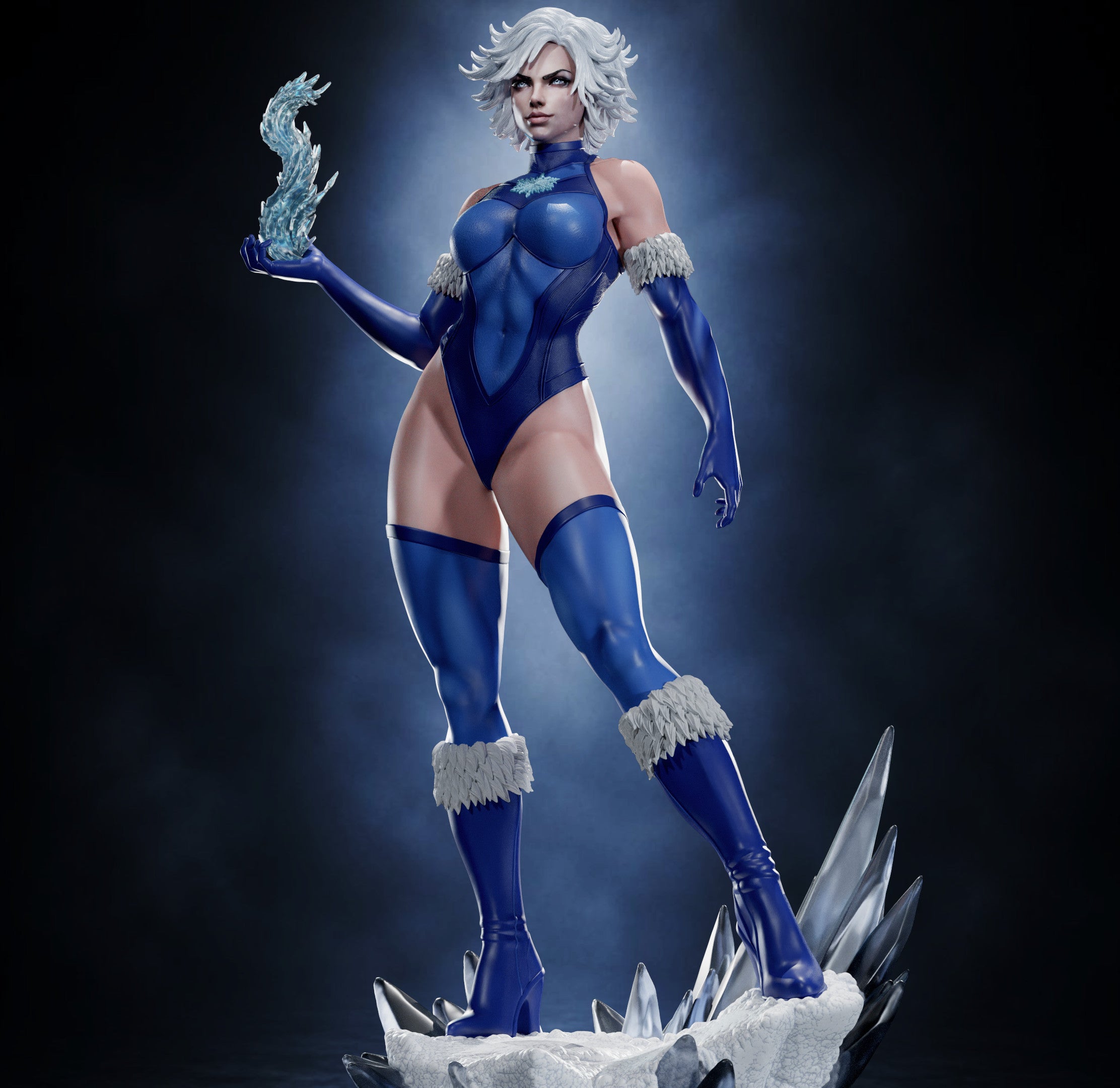 Icebound Villainess Statue