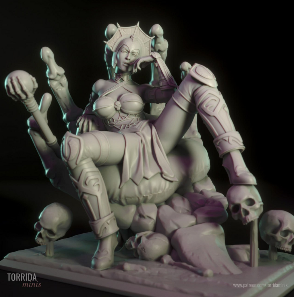 Evil-Lyn Staff Statue