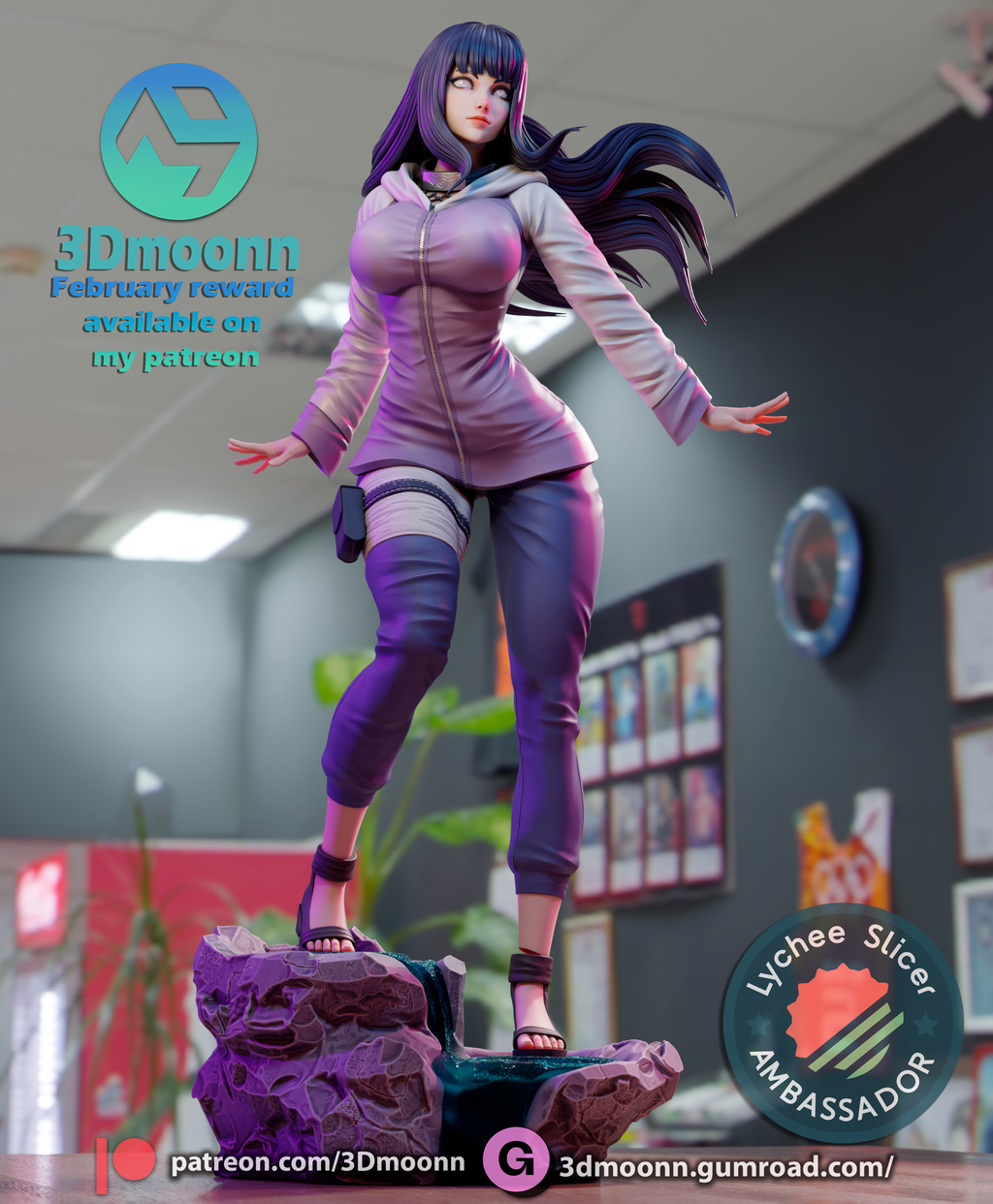 The Ninja Heiress Statue