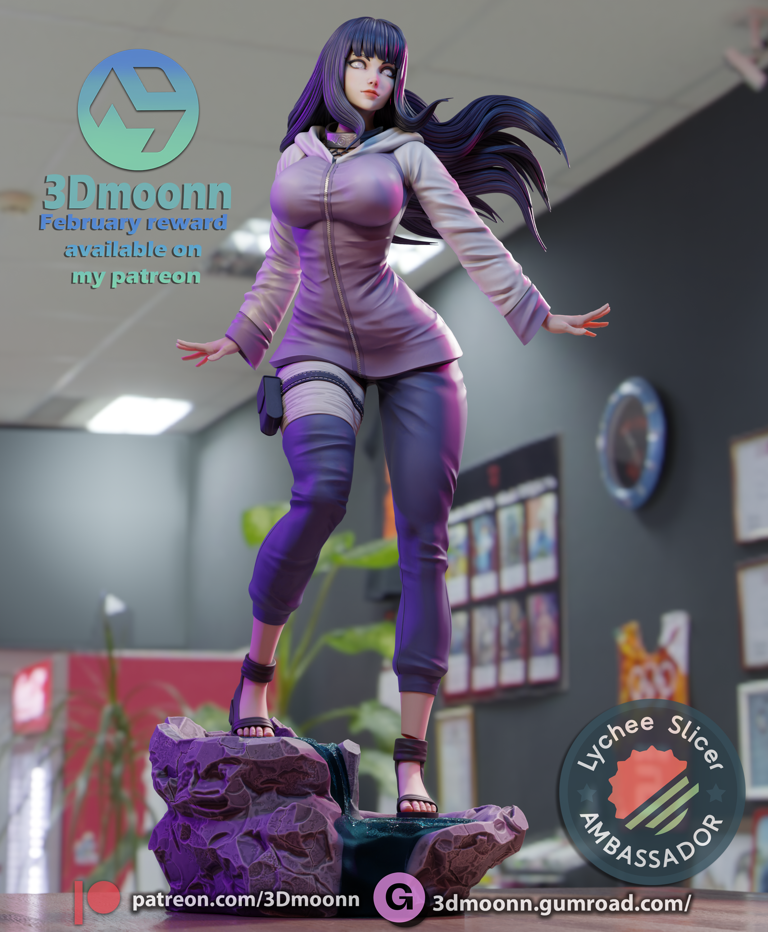 The Ninja Heiress Statue