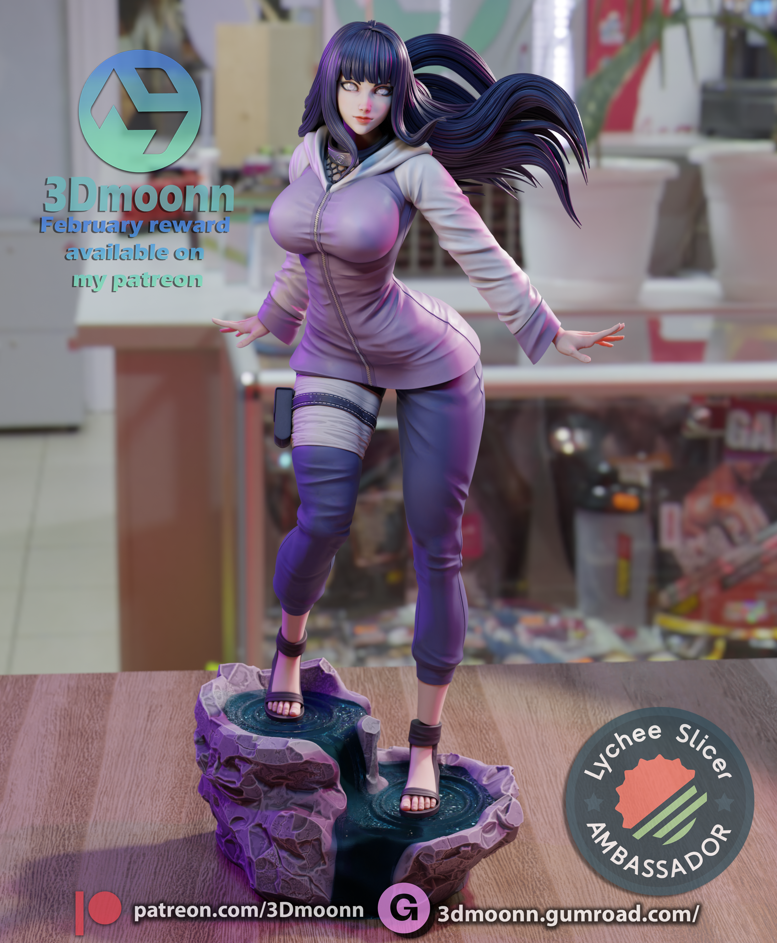 The Ninja Heiress Statue