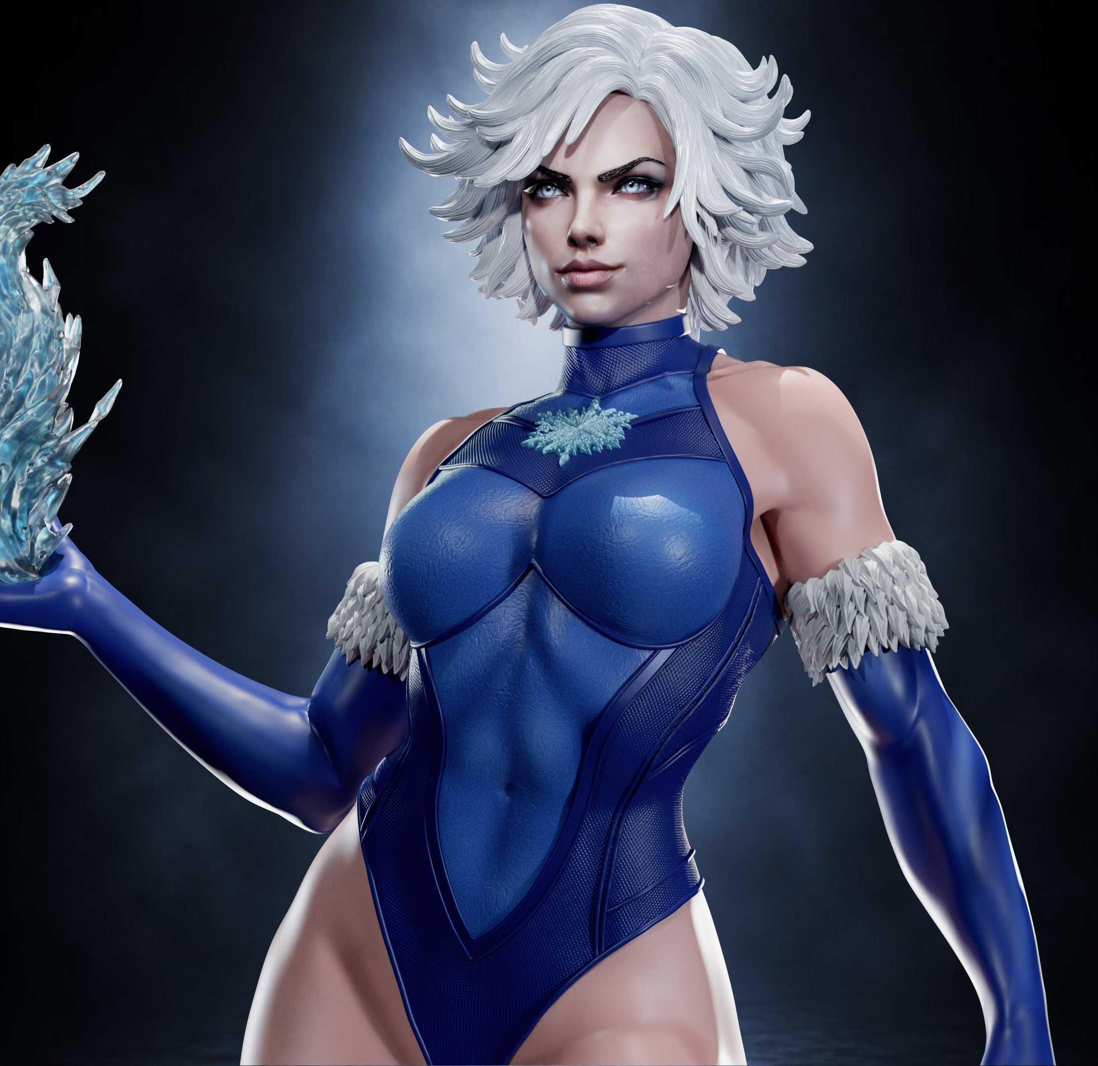 Icebound Villainess Statue