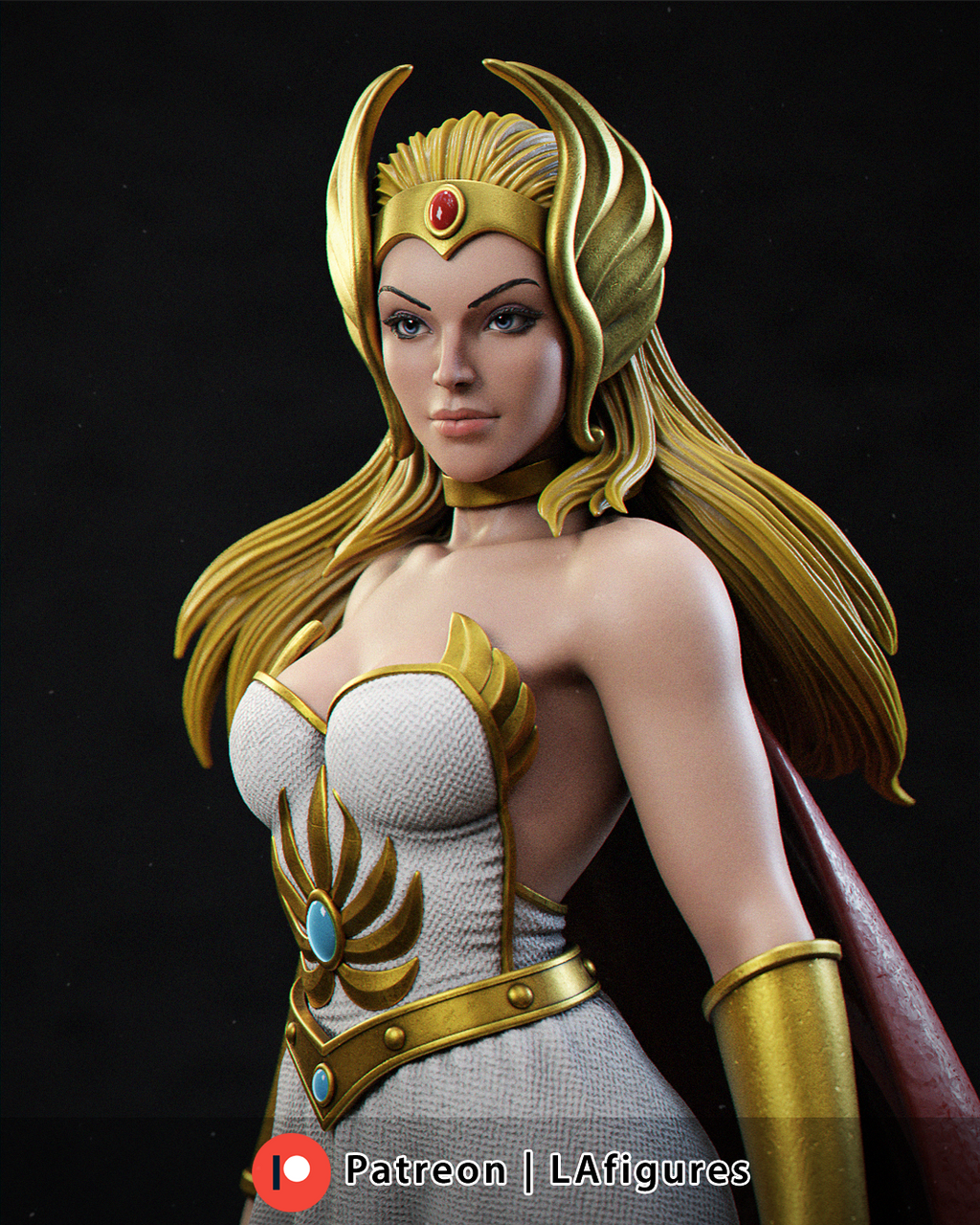 Heroic Princess Statue