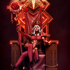 The Scarlet Confessor Statue