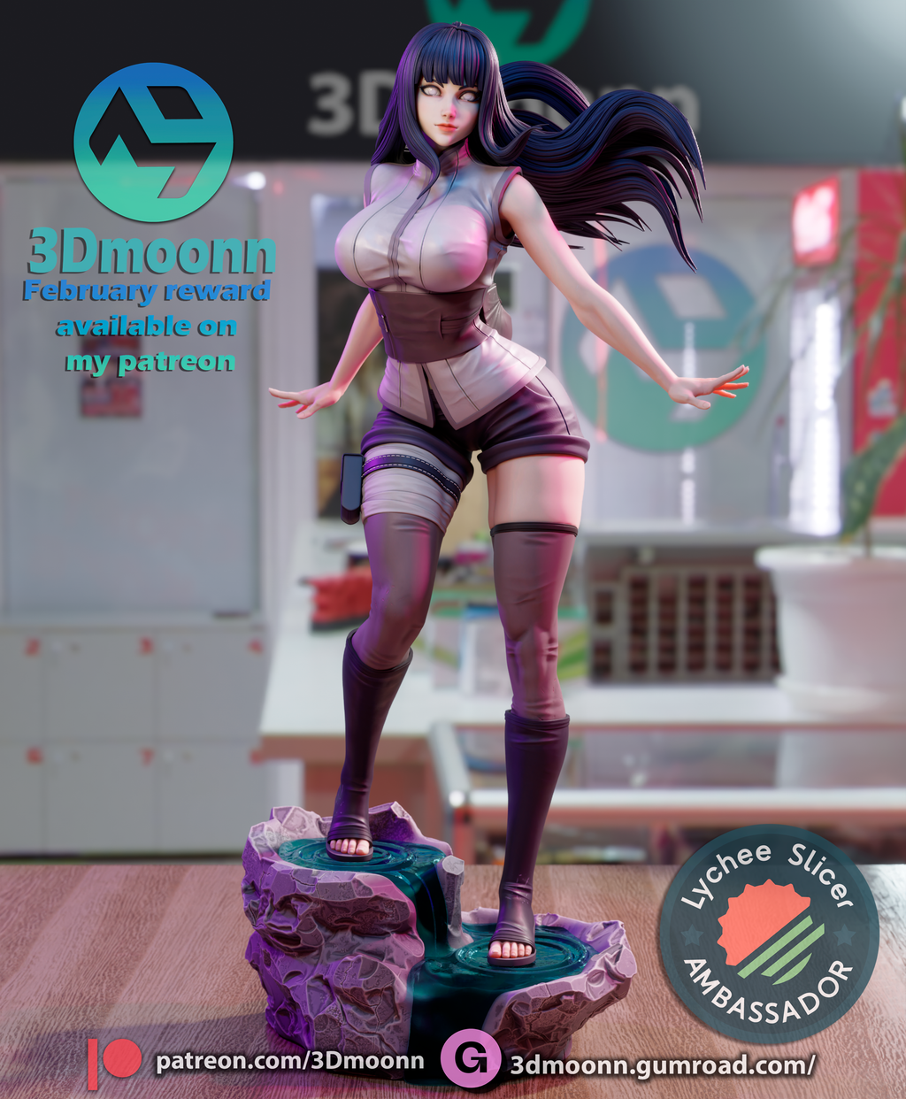 The Ninja Heiress Statue