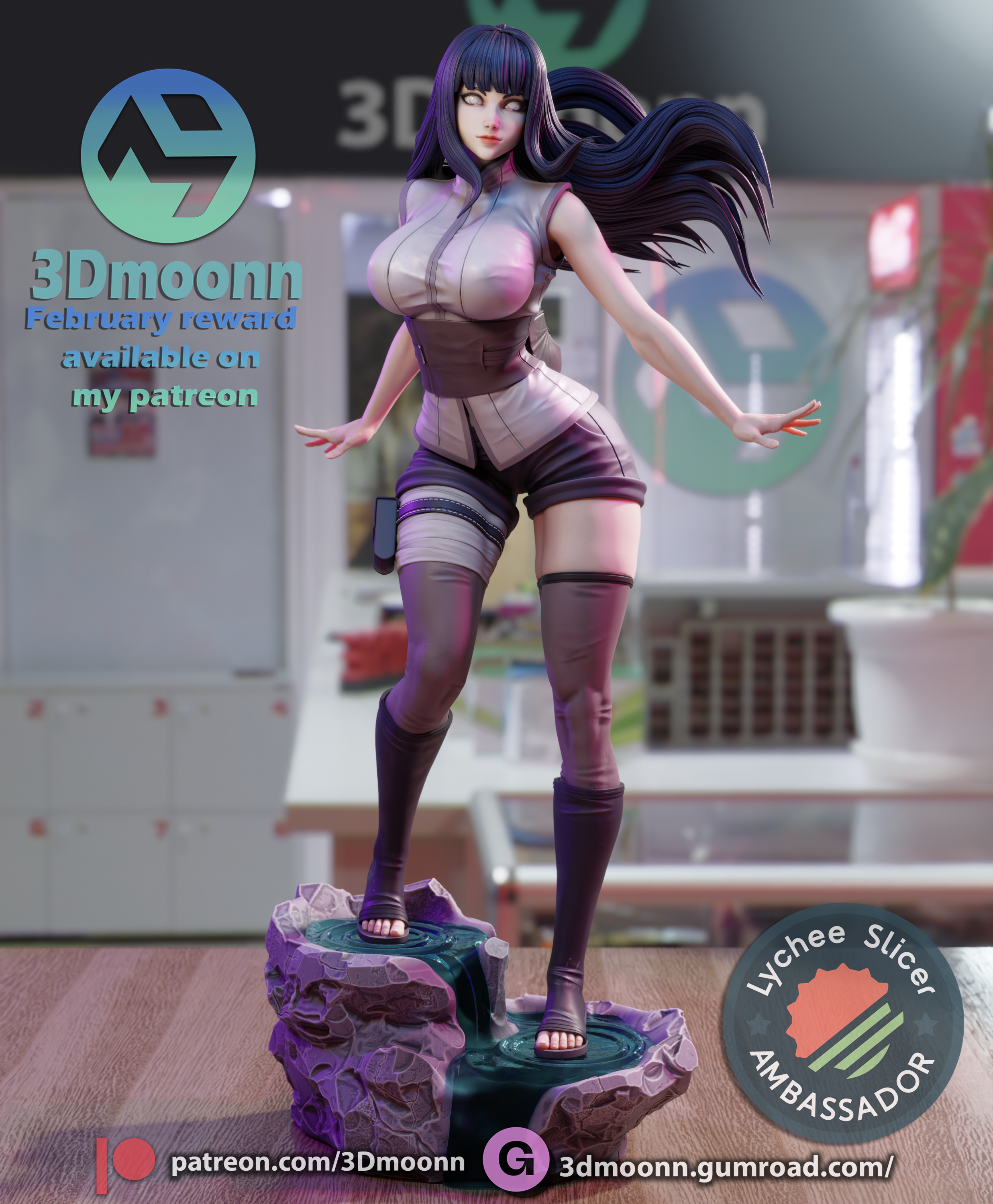 The Ninja Heiress Statue