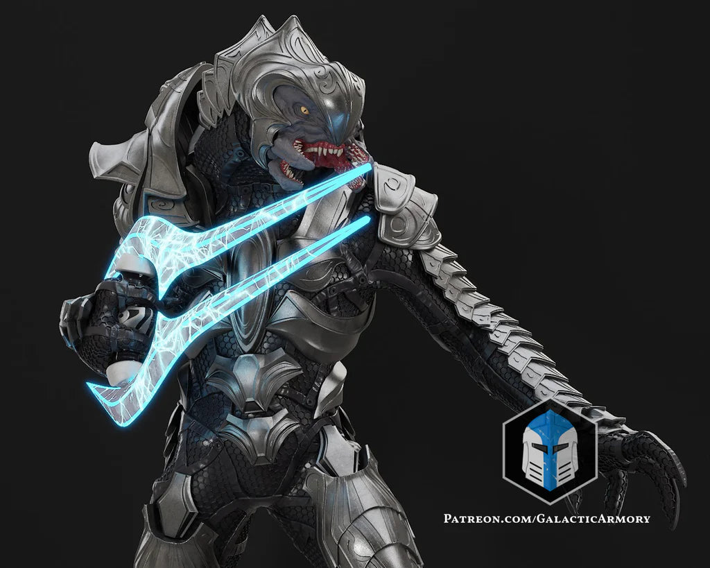 Elite Alien Warrior Statue