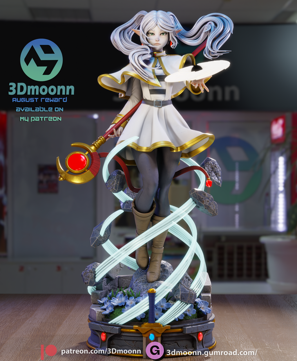 The Timeless Mage Statue