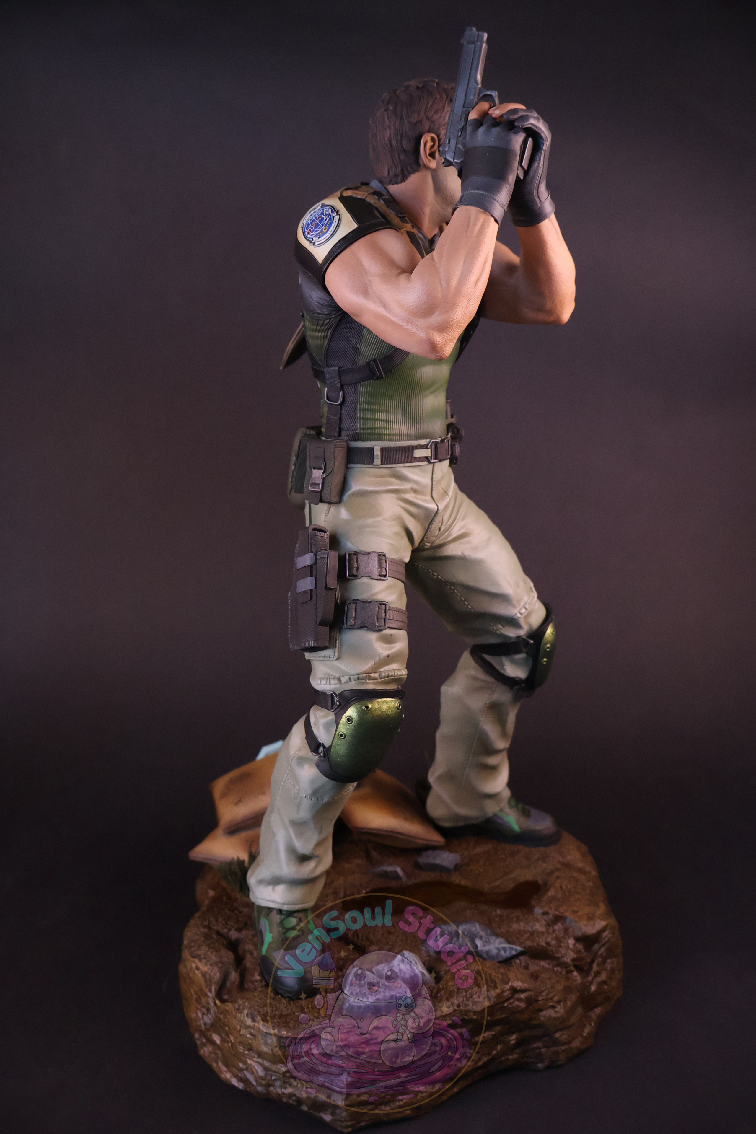 Chris Redfield Statue