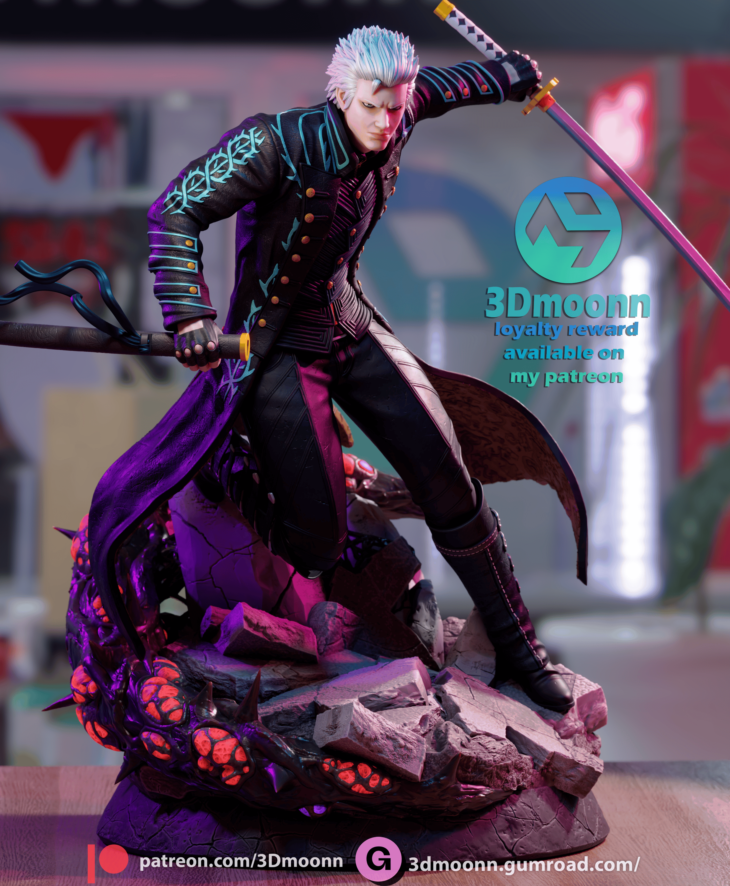 Vergil Statue