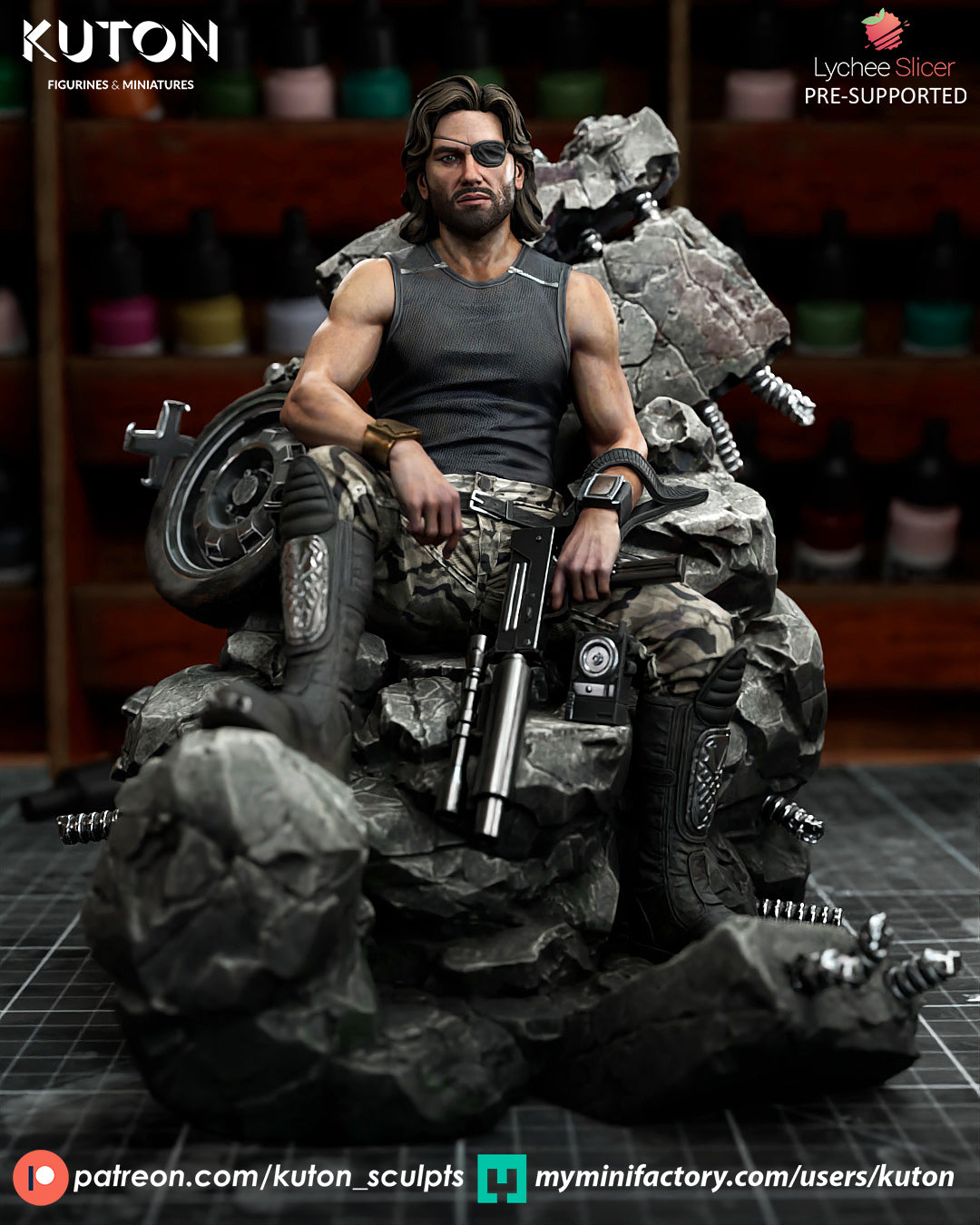 The One-Eyed Outlaw Statue