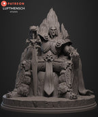 The Frozen King Statue