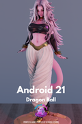 Pink Android Figure