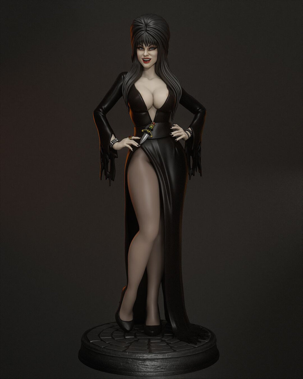 Gothic Horror Hostess Statue