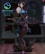 The Raven Archer Statue