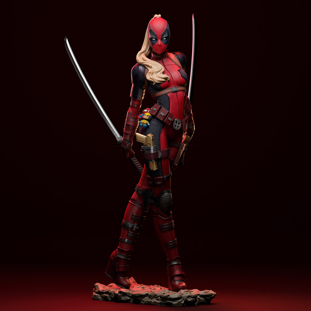 The Mercenary Heroine Statue