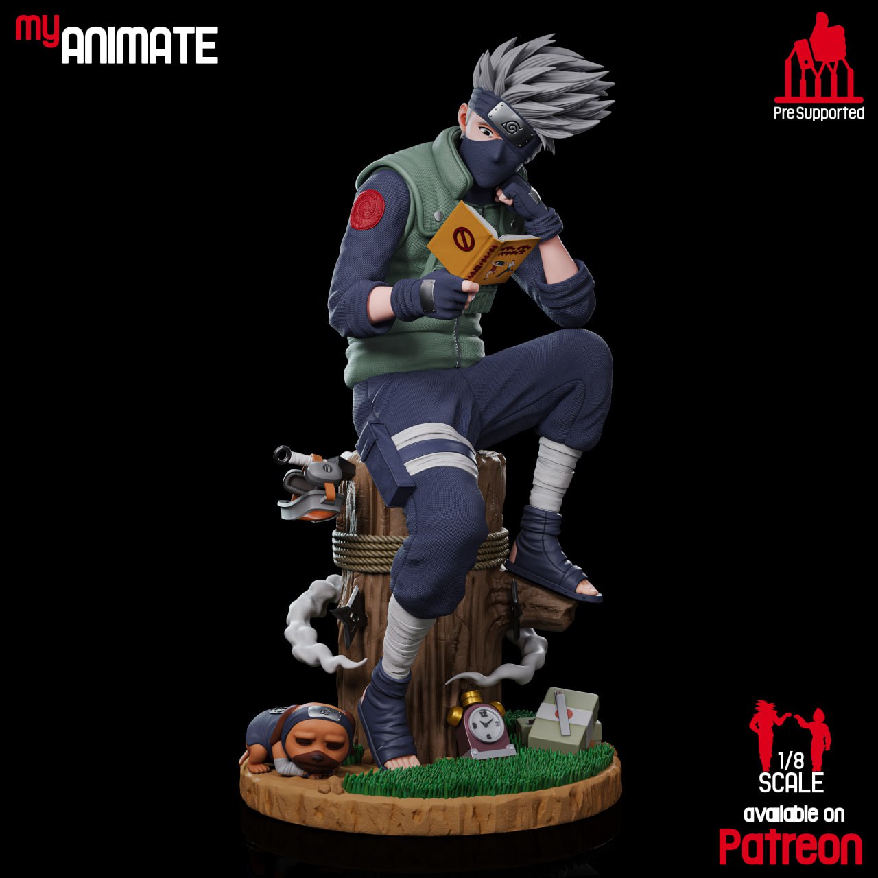 Storm-Eye Sensei Statue
