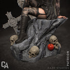 Gothic Death Pact Statue