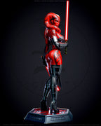 The Crimson Sith Statue