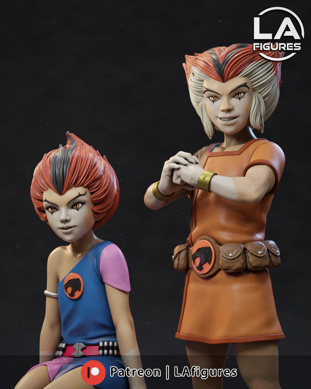 WilyKit & WilyKat Statue