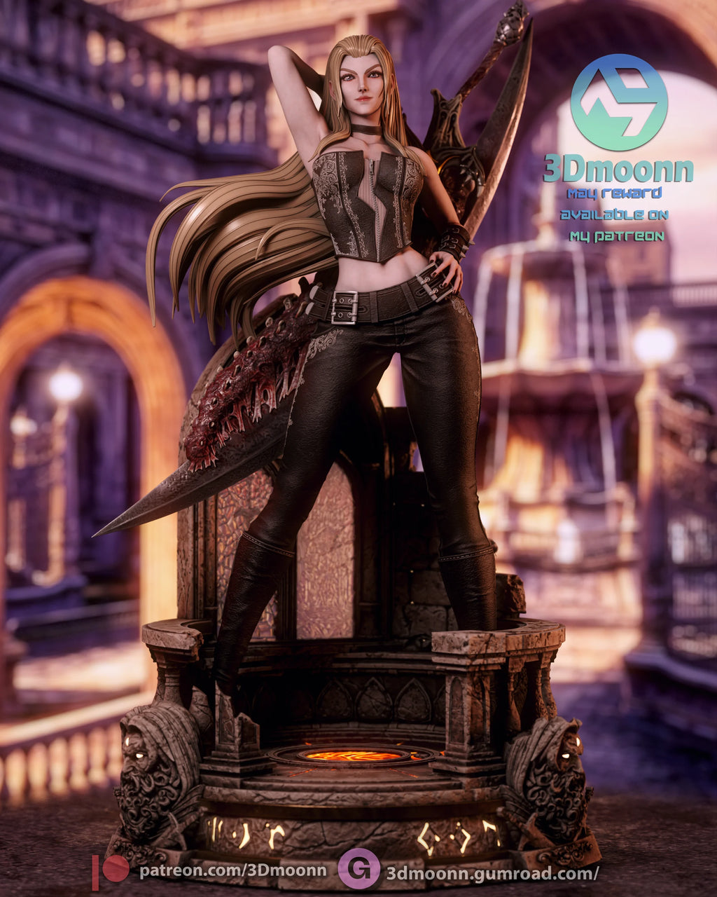 Trish D.M.C. Statue