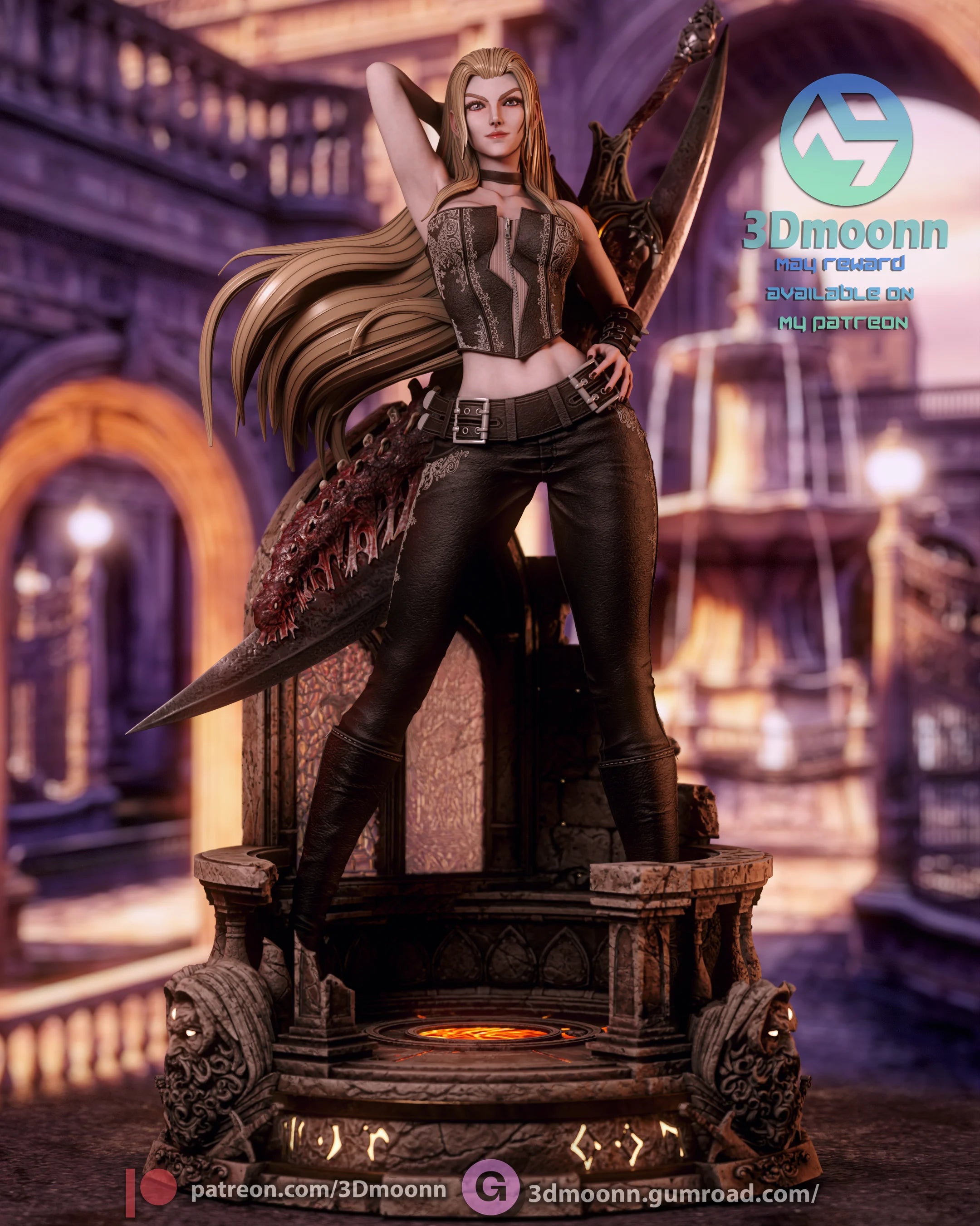 Trish D.M.C. Statue