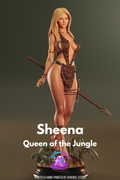 Jungle Queen Statue