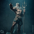 Poseidon Sea God Statue