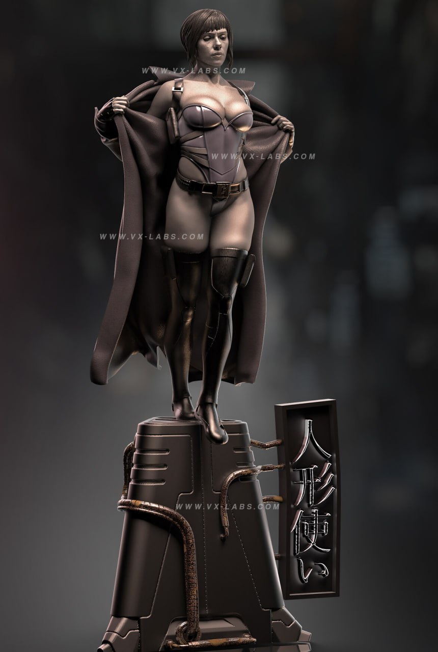 Major Motoko Statue
