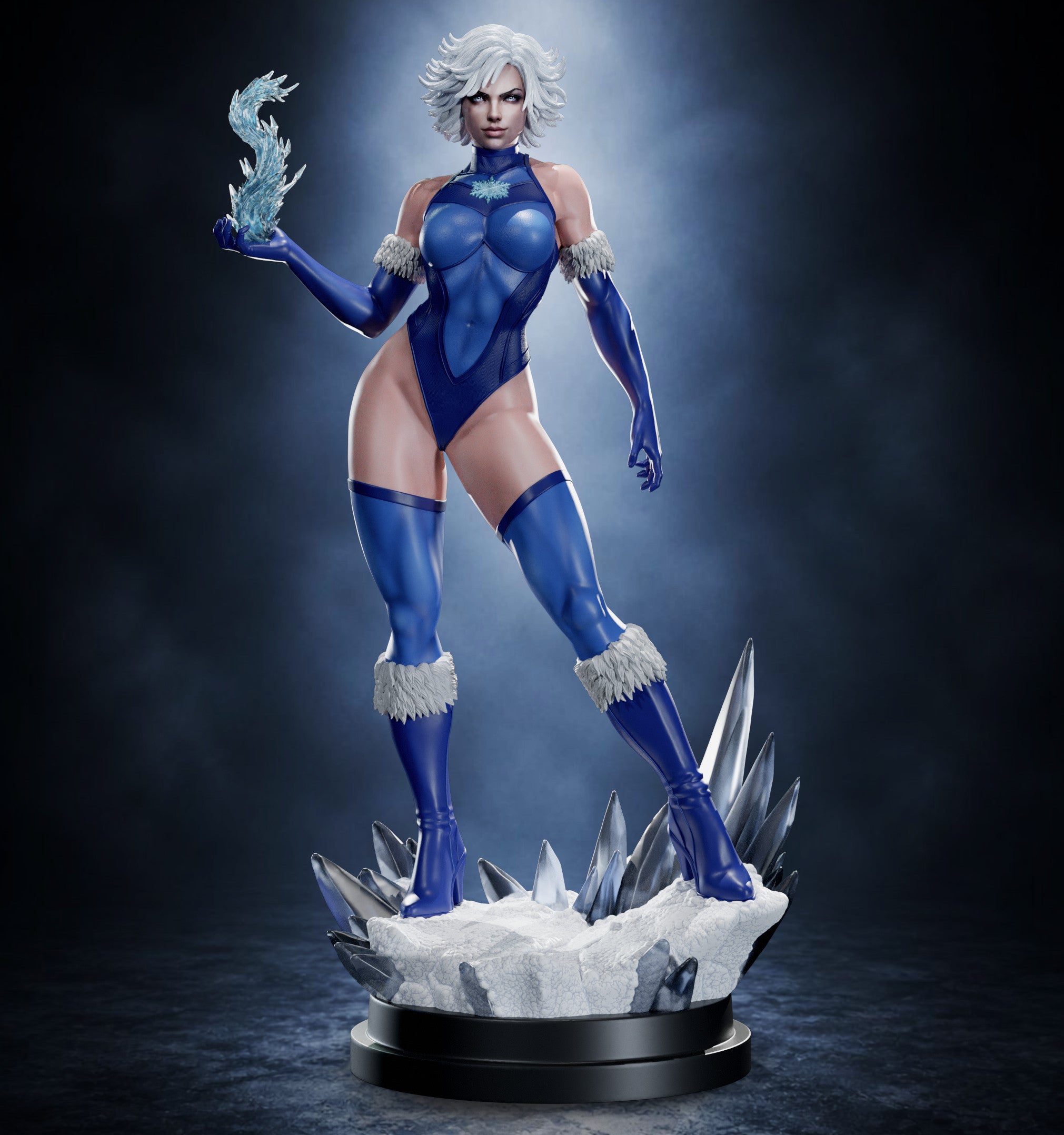 Icebound Villainess Statue