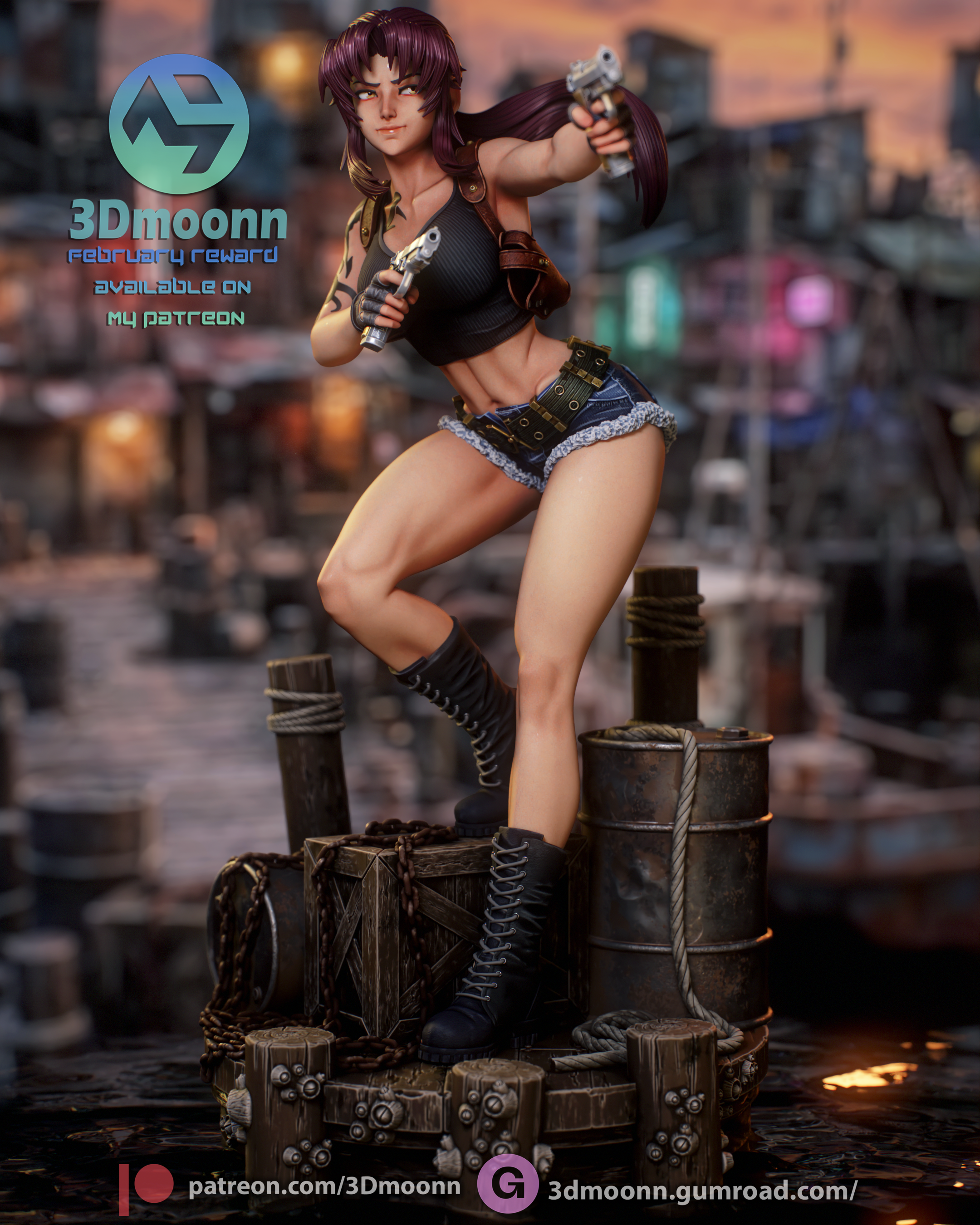 The Two-Handed Outlaw Statue