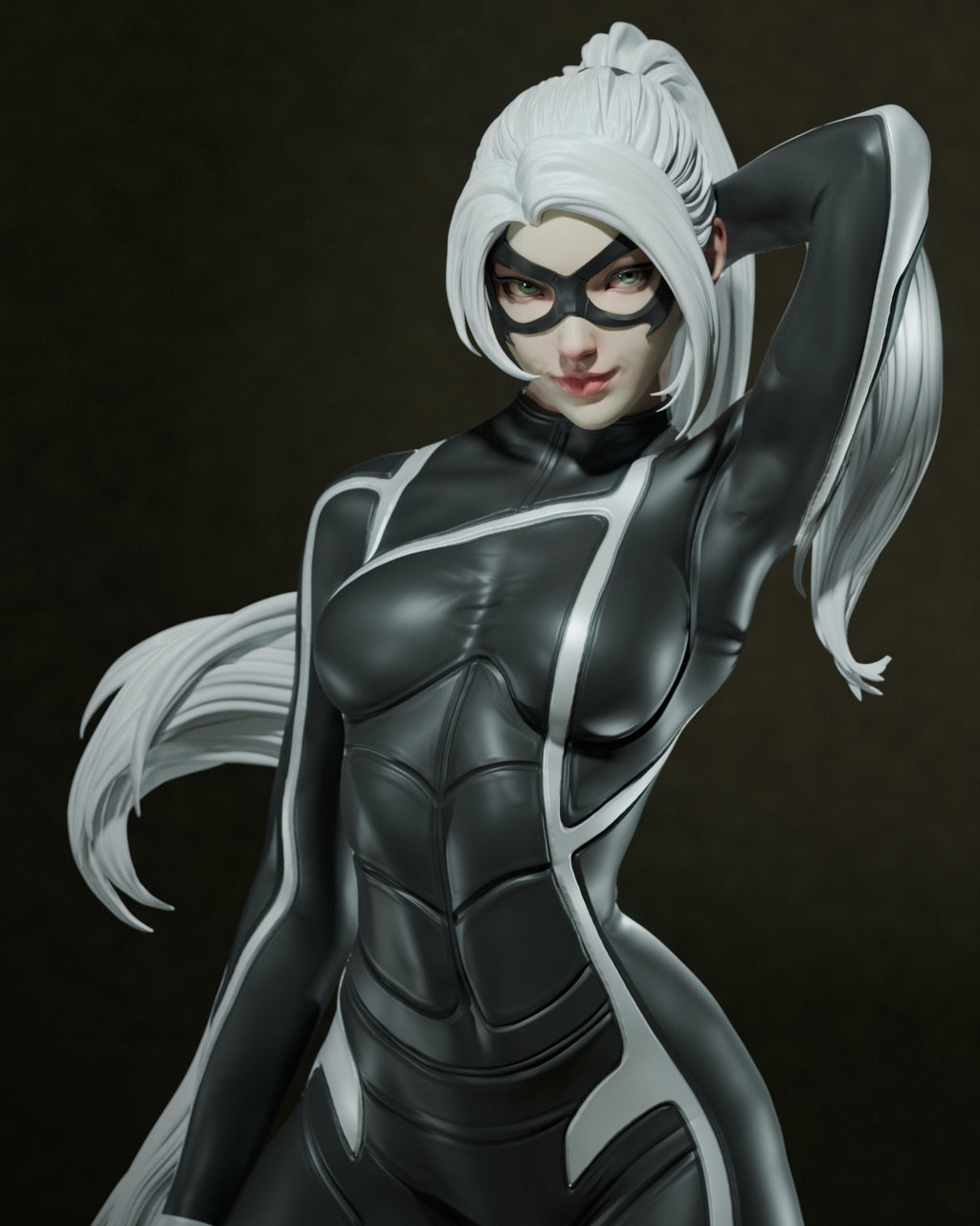 Cat Burglar Statue