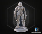 Noble Spartan Soldier Figure