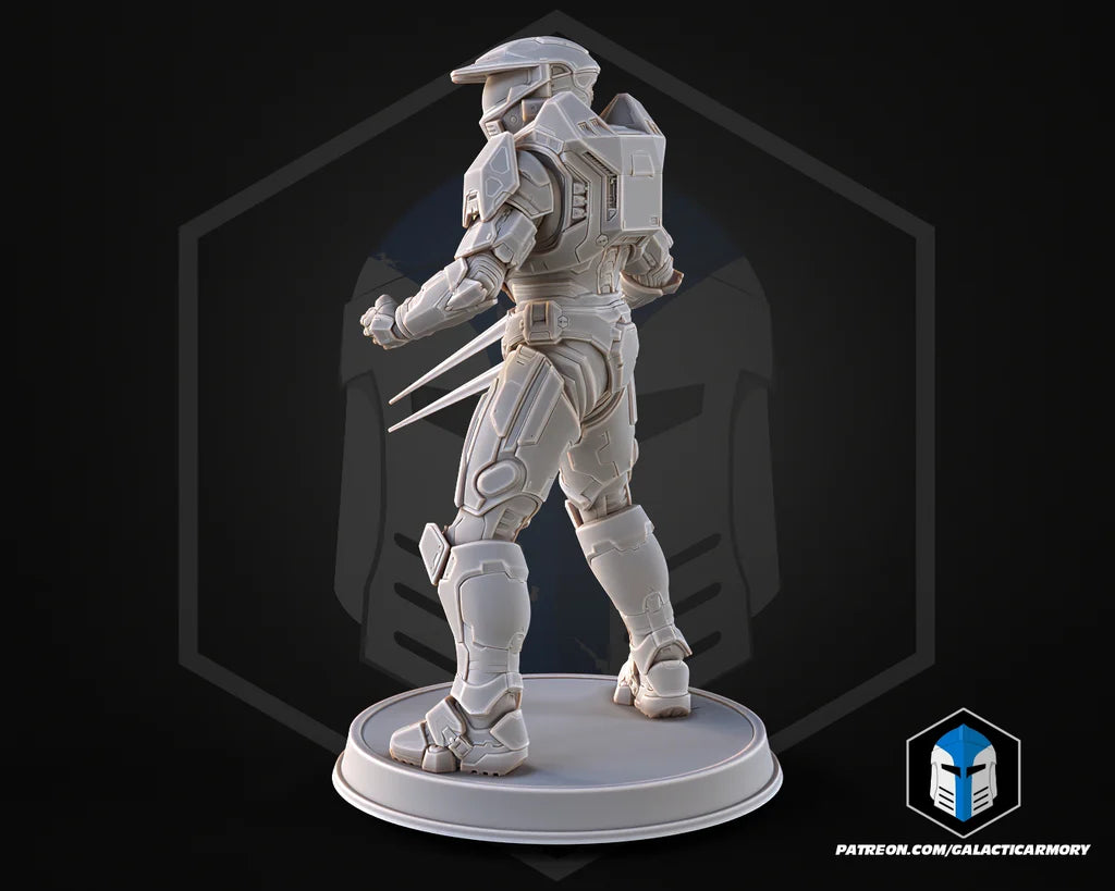 Legendary Evolved Soldier Statue