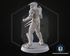 Legendary Evolved Soldier Statue