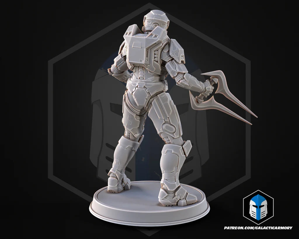 Legendary Evolved Soldier Statue