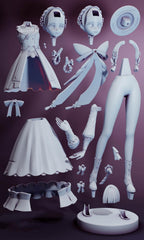 Kamisato Ayaka Statue